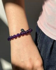 Amethyst Bracelet - Stupa Crystal