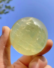 Citrine Sphere - Stupa Crystal