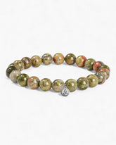 Floral Stone Bracelet - Stupa Crystal