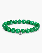 Green Jade Bracelet - Stupa Crystal
