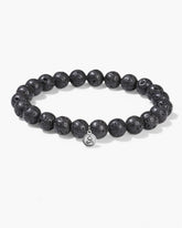 Lava Stone Bracelet - Stupa Crystal