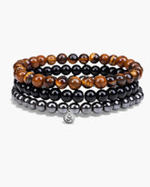 Leo Strength Bracelet Pack - Stupa Crystal