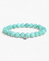 Peppermint Chalcedony Bracelet - Stupa Crystal