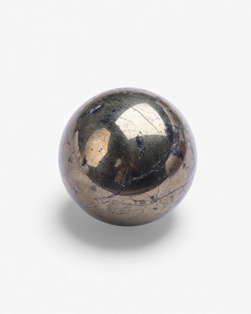 Pyrite Sphere - Stupa Crystal