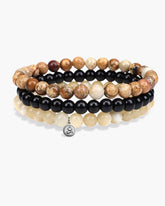 Taurus Steady Wealth Creator Bracelet Pack - Stupa Crystal