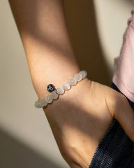 White Tiger's Eye Bracelet - Stupa Crystal