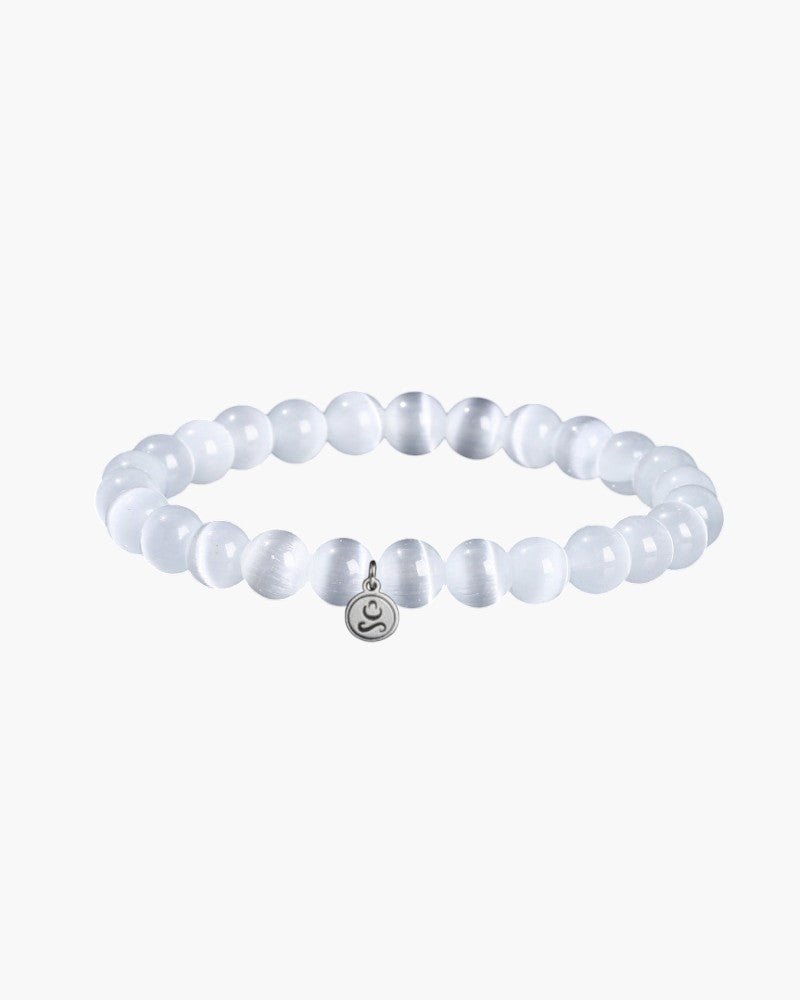 White Tiger's Eye Bracelet - Stupa Crystal