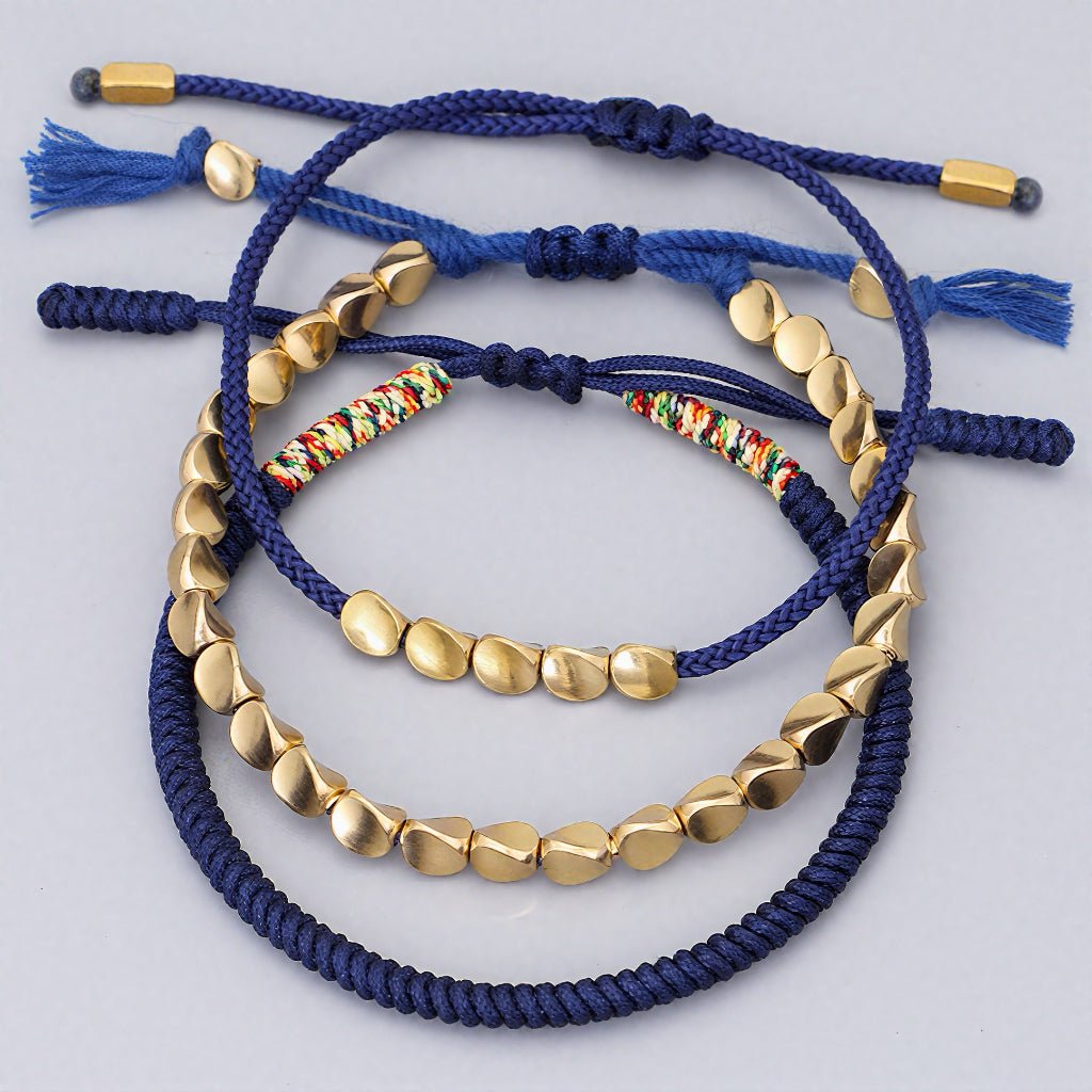 Heart of the World Bracelet | Couple's Bracelet with Blue Symbolism for Love and Connection - Stupa Crystal